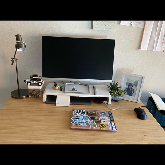 ⚡️🚚 MOVING SALE! 🖥 Monitor Stand Riser - Picture 2 of 10